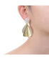 ფოტო #2 პროდუქტის Exquisite 14K Gold-Plated Cubic Zirconia Extra Large Dangle Earrings