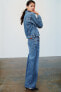 Z1975 wide-leg mid-rise loose jeans