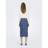 ONLY Siri Front Slit Denim Skirt