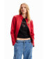 ფოტო #1 პროდუქტის Women's Slim biker jacket