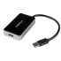 Фото #3 товара Адаптер StarTech.com USB 3.0 to HDMI с 1-портовым USB-концентратор – 1920x1200 - 3.2 Gen 1 (3.1 Gen 1) - USB Type-A - выход HDMI - 1920 х 1200 пикселей.