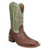 Фото #2 товара Corral Boots Brown Bull Shoulder Embroidered Square Toe Cowboy Mens Size 10.5 D