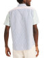 Фото #2 товара Men's Classic-Fit Striped Seersucker Shirt
