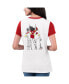 Фото #2 товара Women's White, Red Kansas City Chiefs Fashion Illustration T-shirt