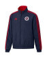 Фото #3 товара Men's Navy and Red New England Revolution 2023 On-Field Anthem Full-Zip Reversible Team Jacket