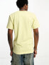 Vans mainframe left chest logo t-shirt in dusty yellow utility pack - Exclusive to Asos