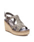 Фото #3 товара Women's Jute Wedge Sandals By