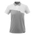 MASCOT Advanced 17283 short sleeve polo Grey-Flecked / White, 2XL - фото #1