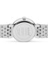 Women's Swiss Florence Classic Diamond Accent Stainless Steel Bracelet Watch 30mm