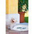 Dog Feeder Kerbl White Black Ceramic