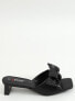 Фото #5 товара Босоножки на дизайнерском каблуке t388p BLACK