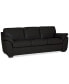 Фото #4 товара Lothan 87" Leather Sofa, Created for Macy's