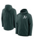 ფოტო #1 პროდუქტის Men's Green, Oakland Athletics Authentic Collection Full-Zip Hoodie Performance Jacket