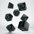 Фото #1 товара Игра для компаний Q Workshop Комплект костей - RPG Галактические - Черно-синий