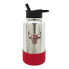 Фото #1 товара NBA Chicago Bulls 32oz Thirst Hydration Water Bottle - Silver