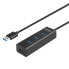 Фото #1 товара UNITEK Y-3089 - USB 3.2 Gen 1 (3.1 Gen 1) Type-A - USB 3.2 Gen 1 (3.1 Gen 1) Type-A - 5000 Mbit/s - Black - 1 шт. - Box - USB-концентратор