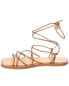 Фото #2 товара Madewell Lace-Up Leather Sandal Women's