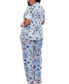 Фото #5 товара Пижама White Mark Tropical Pajama