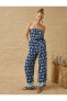 Фото #1 товара Комбинезон Koton Printed Strappy Jumpsuit