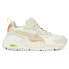 Фото #1 товара Puma Trc Mira Tech Pop Lace Up Womens Off White Sneakers Casual Shoes 39065102