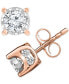 ფოტო #1 პროდუქტის Diamond Stud Earrings (3/4 ct. t.w.) in 14k White Gold, Rose Gold or Gold