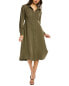 Фото #1 товара Gracia Midi Shirtdress Women's Green S