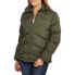 Фото #2 товара Climate Concepts Women's Chevron Quilted Jacket With Packable Hood Size M