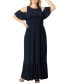 Plus Size Piper Cold Shoulder Maxi Dress