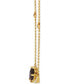 ფოტო #4 პროდუქტის Multi-Gemstone (2-1/4 ct. t.w.) & Diamond (1/4 ct. t.w.) Pear & Heart 19" Statement Necklace in 14k Gold