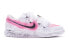 【定制球鞋】 Nike Dunk Low ESS 心动陷阱 特殊鞋盒 腰果花 手绘喷绘 丝带鞋带 低帮 板鞋 女款 白黑粉 / Кроссовки Nike Dunk Low DJ9955-100