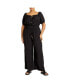 ფოტო #1 პროდუქტის Plus Size Erica Jumpsuit