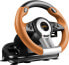 SPEEDLINK DRIFT O.Z. - Steering wheel + Pedals - PC - Analogue / Digital - Wired - USB - Black - Grey - Orange