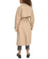 ფოტო #2 პროდუქტის Women's Classic Relaxed Fit Belted Trench Coat
