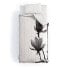 Фото #1 товара King Monika Strigel Magnolia Comforter & Sham Set Black/White - Deny Designs