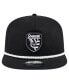 Men's Black San Jose Earthquakes 2024 Kick Off Collection Golfer Snapback Hat