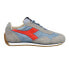 Фото #1 товара Diadora Equipe Suede Sw Lace Up Mens Blue Sneakers Casual Shoes 175150-65069