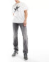 Фото #2 товара ONLY & SONS stretch jeans in slim fit grey