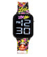Фото #1 товара Часы и аксессуары That Girl Lay Lay унисекс черные наручные LED-часы с силиконовым ремешком