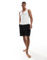 Hugo Bodywear red label edge tank top in white