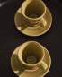 Фото #8 товара Glazed stoneware espresso cup and saucer