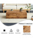 Фото #8 товара Stylish & Durable Wood Texture Coffee Table - 39.37x23.62x11.81"