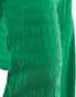 Фото #5 товара Esmee Curve textured beach trouser co-ord in green