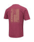 Men's Garnet Florida State Seminoles OHT Military-Inspired Appreciation Flag 2.0 T-shirt