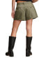 ფოტო #2 პროდუქტის Women's Rumpled Wide-Leg Chino Shorts