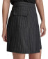 Фото #2 товара Women's Asymmetric Striped Mini Skirt
