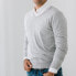 Men's Fine Gauge V-Neck Pullover Sweater