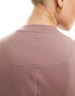 Nike One Training maternity t-shirt in mauve