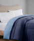 Lightweight Reversible Down Alternative Microfiber Comforter, King, Created for Macy's