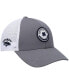 ფოტო #1 პროდუქტის Men's Gray, White Nevada Wolf Pack Motto Trucker Snapback Hat