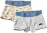 Фото #1 товара Pants mit Auto-Motiv, beige + grau, Gr. 134/140, 2 St